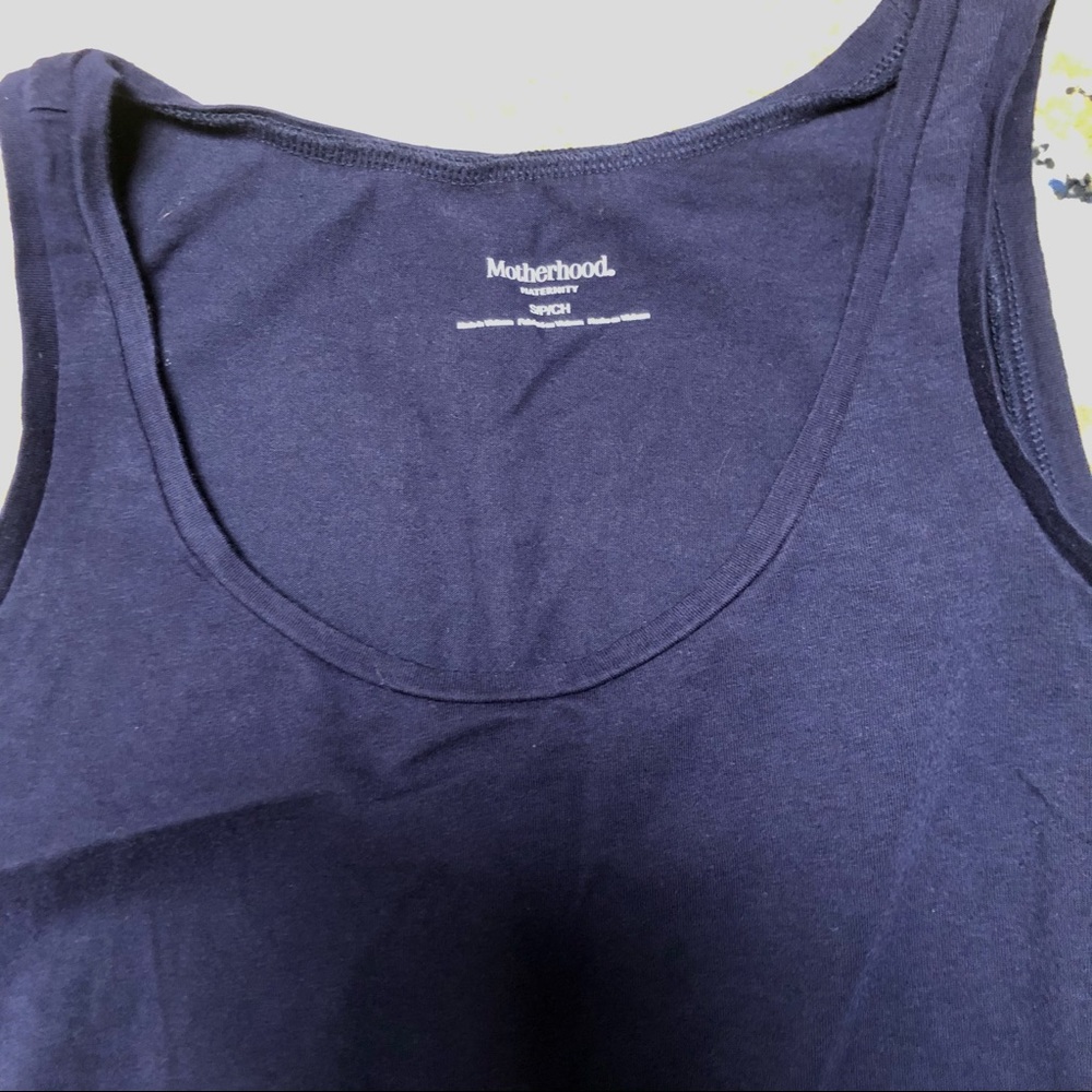 *Bundle* Motherhood Maternity Side Ruched Tanks - Picture 9 of 11